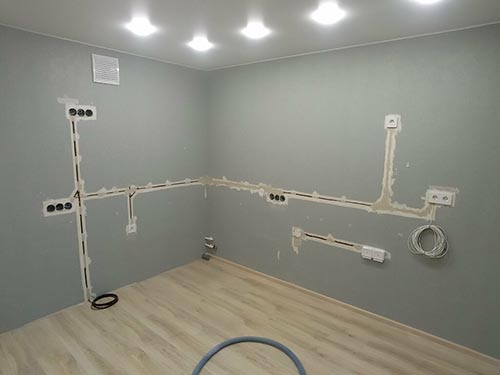 Электромонтажные работы