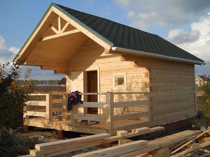 Строительство бани